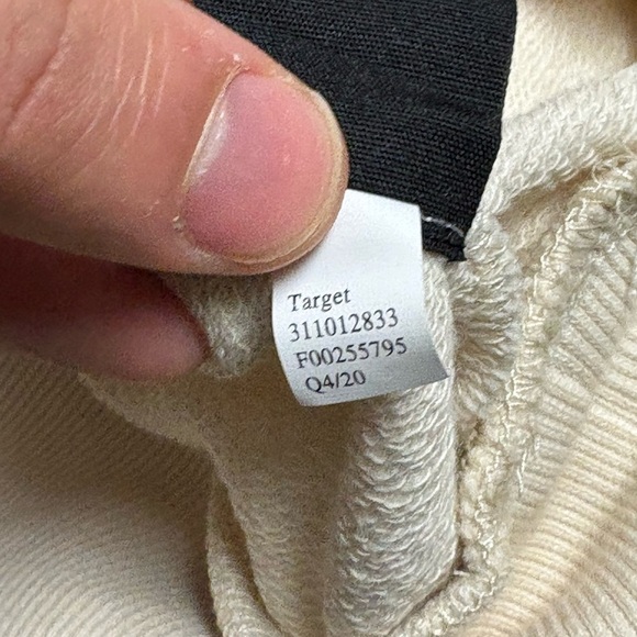 Who What Wear Womens Casual Top Beige Cotton Blend Long Sleeve Ruffles Lace 2x - Picture 6 of 9